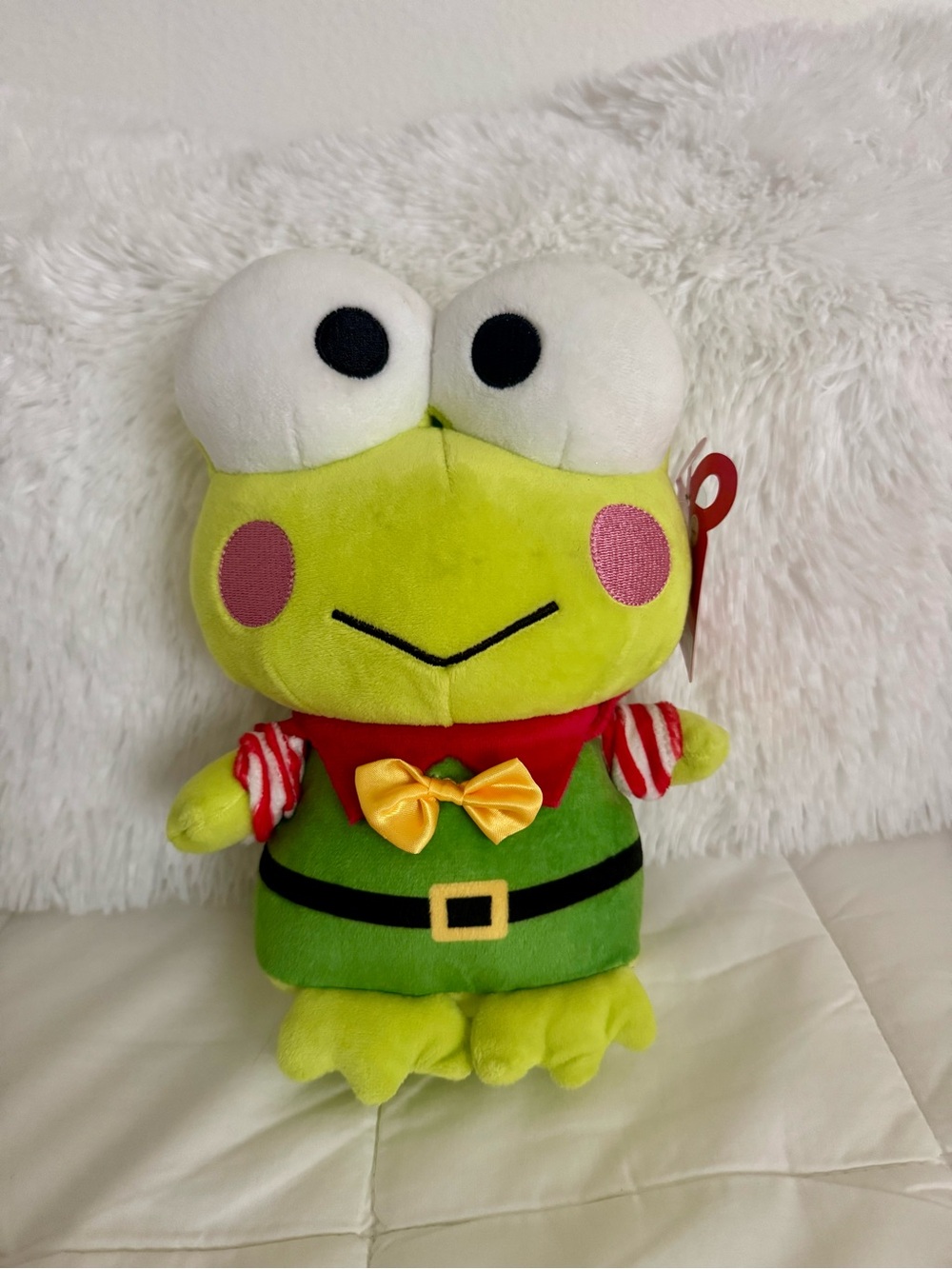 Sanrio Hello Kitty & Friends Keroppi Elf Outfit Holiday Christmas